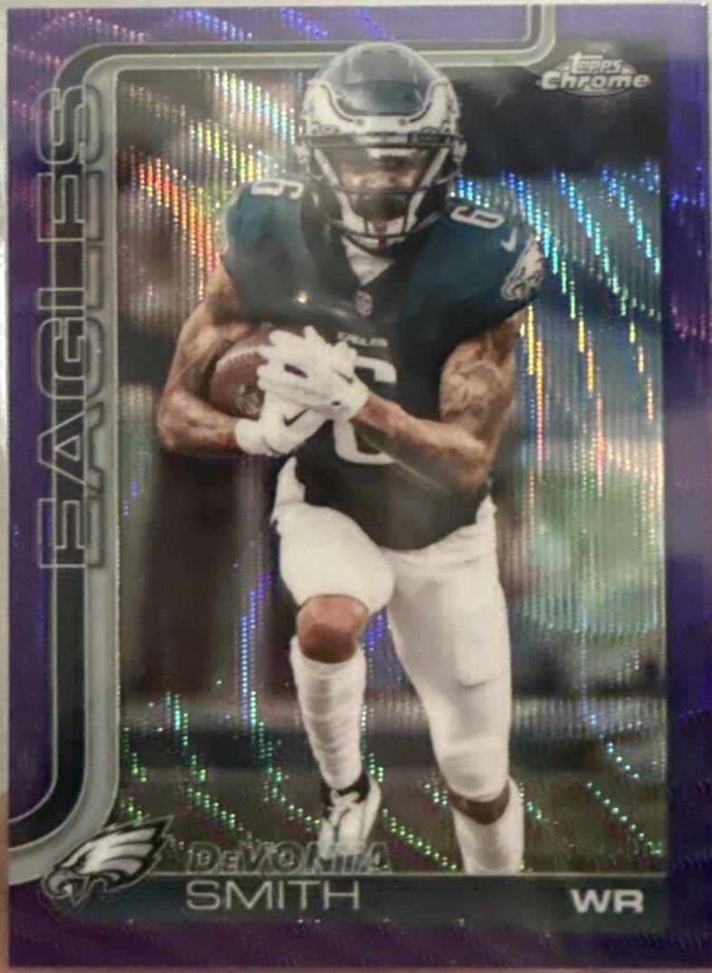 DeVonta Smith [Purple Wave Refractor] #244