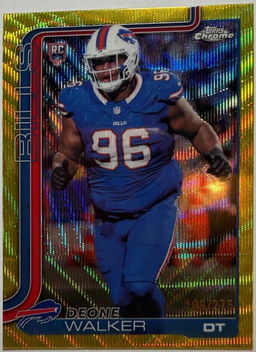 Deone Walker [Yellow Wave Refractor] #360
