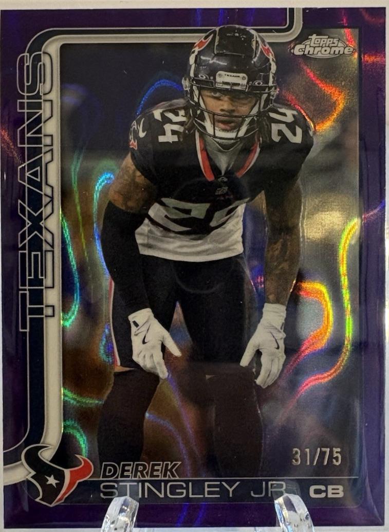 Derek Stingley Jr. [Purple Lava] #116
