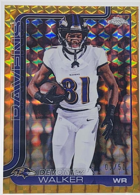 Devontez Walker [Gold Geometric Refractor] #26
