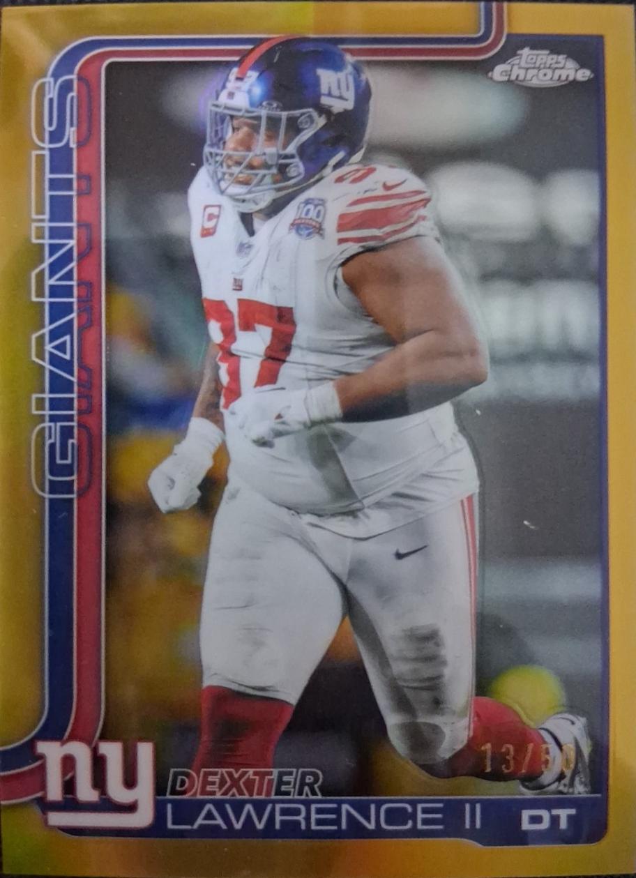 Dexter Lawrence II [Leather Gold] #230