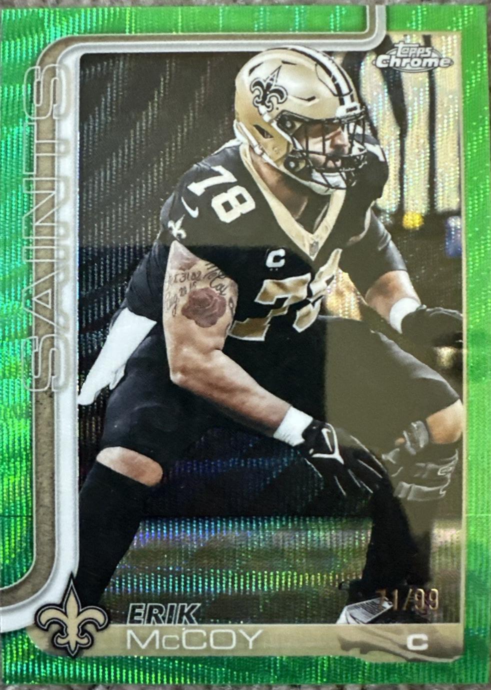Erik McCoy [Green Wave Refractor] #223