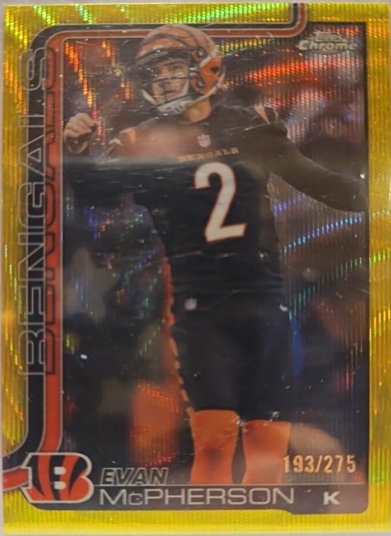 Evan McPherson [Yellow Wave Refractor] #64