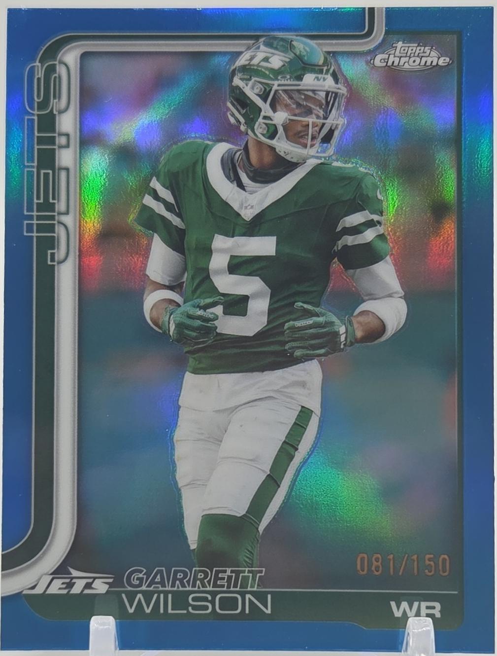 Garrett Wilson [Blue Refractor] #235