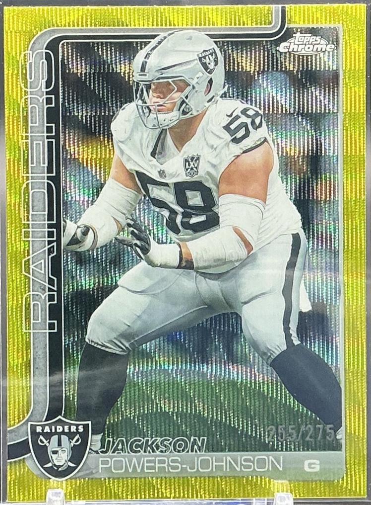 Jackson Powers-Johnson [Yellow Wave Refractor] #177