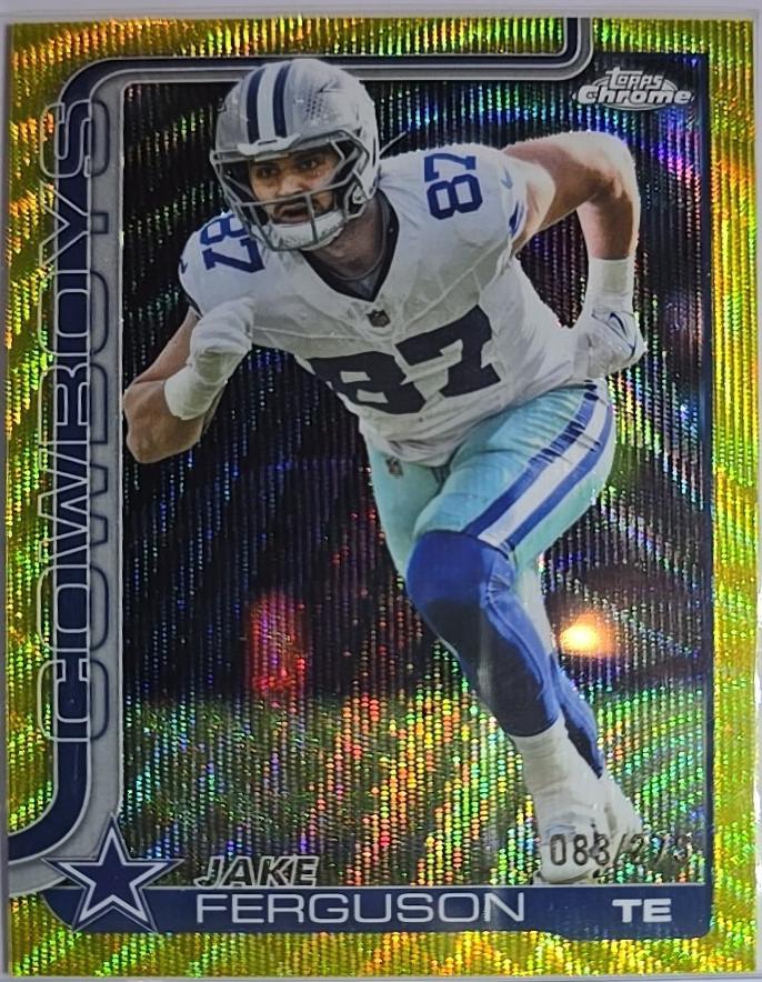 Jake Ferguson [Yellow Wave Refractor] #75