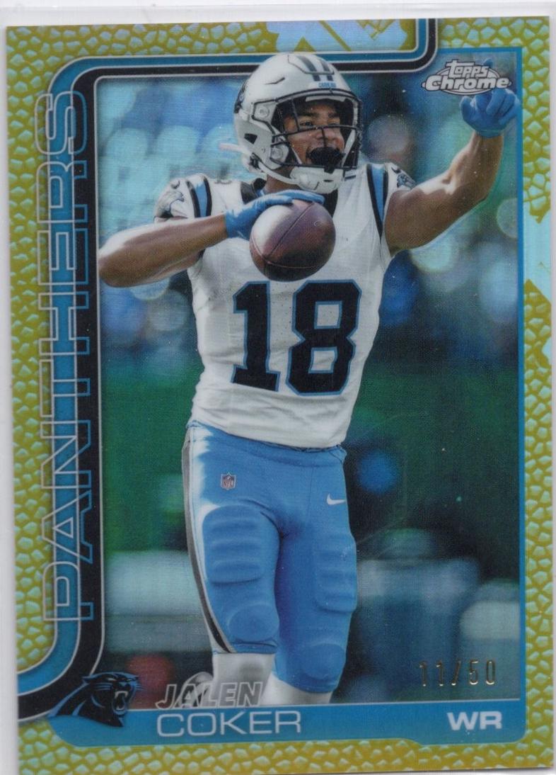 Jalen Coker [Leather Gold] #39