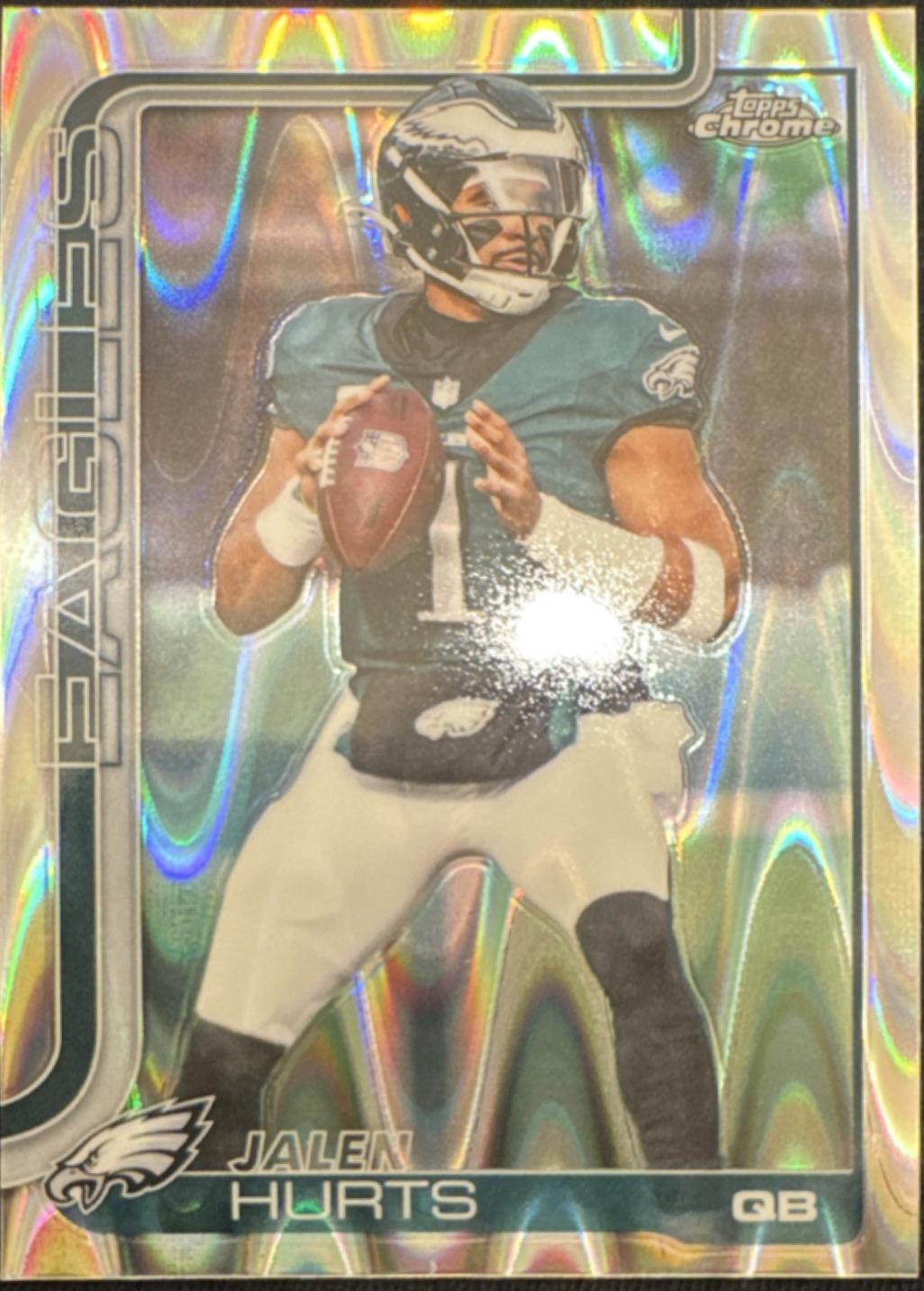 Jalen Hurts [Purple Wave Refractor] #247