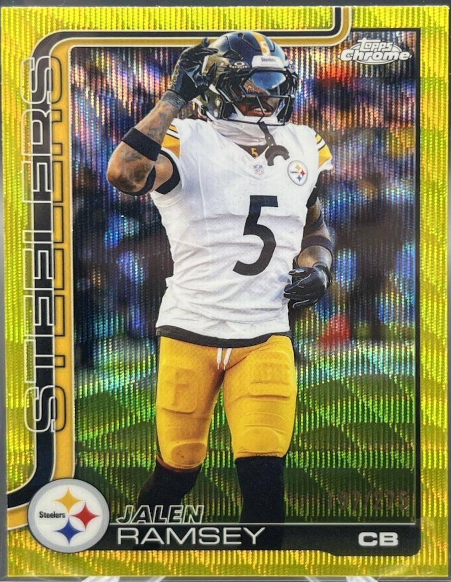 Jalen Ramsey [Yellow Wave Refractor] #191