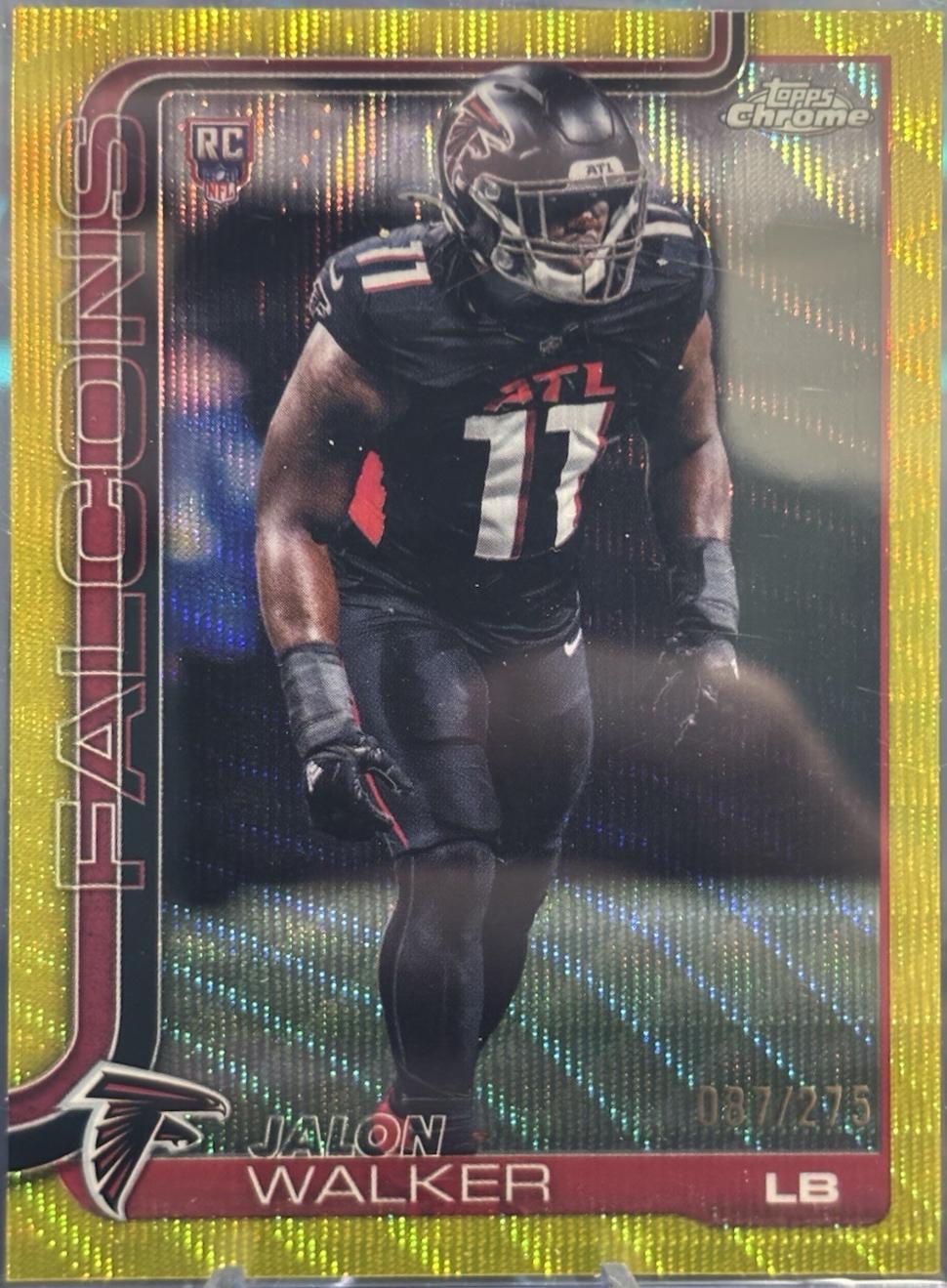 Jalon Walker [Yellow Wave Refractor] #354