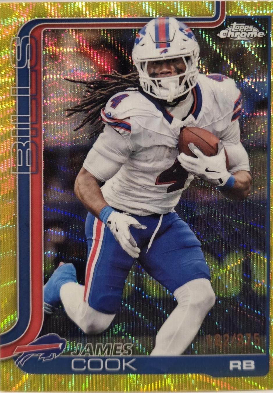 James Cook [Yellow Wave Refractor] #35