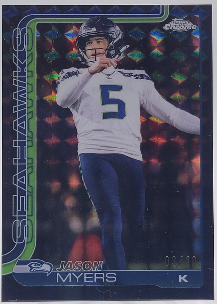 Jason Myers [Black Geometric Refractor] #280