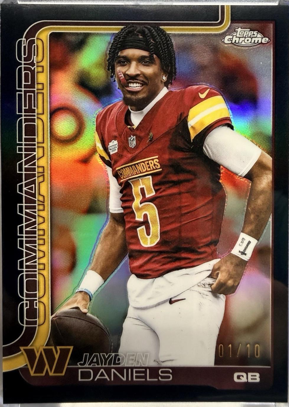 Jayden Daniels [Black Refractor] #295