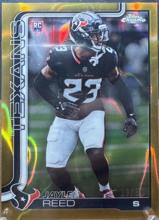 Jaylen Reed [Gold Refractor] #374