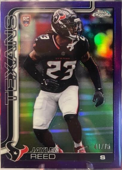 Jaylen Reed [Purple Refractor] #374