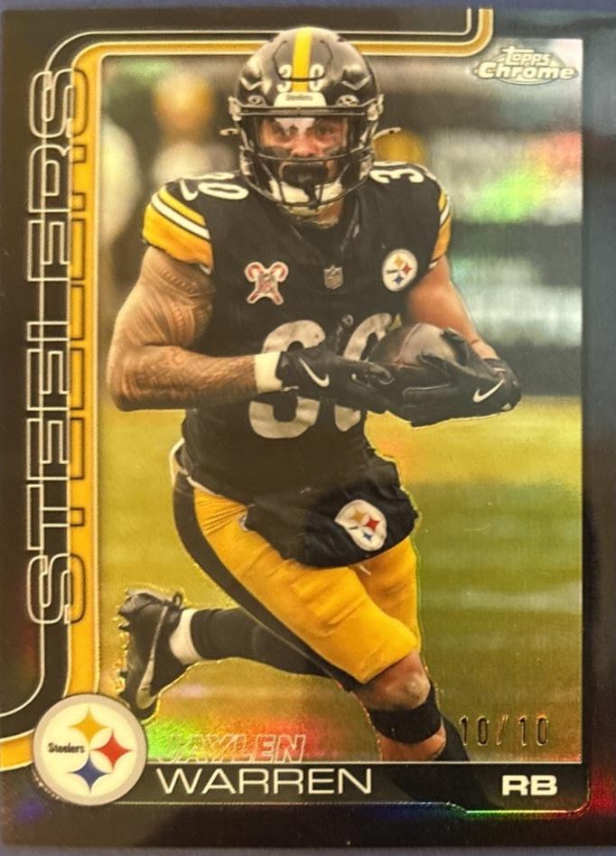 Jaylen Warren [Leather Black] #253
