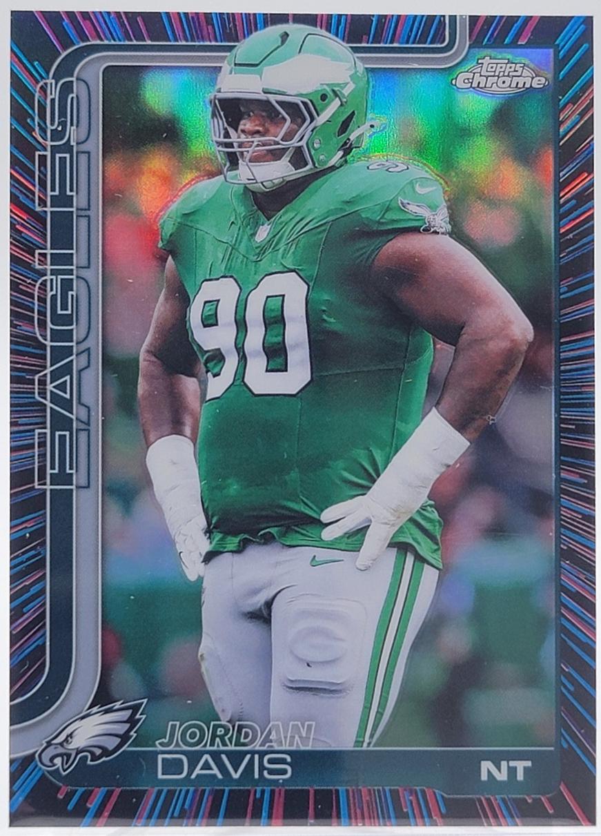 Jordan Davis [Neon Pulse Refractor] #249