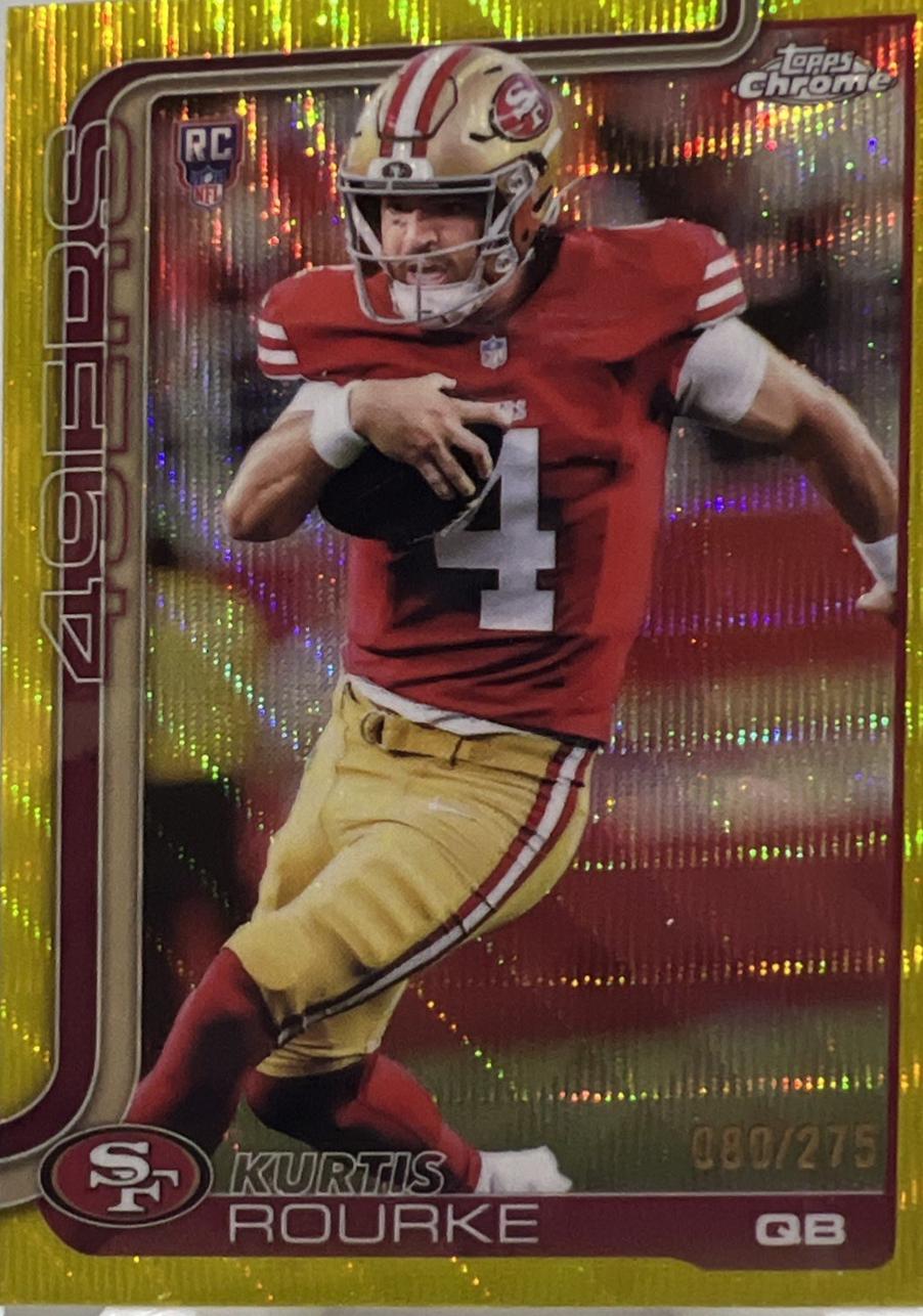 Kurtis Rourke [Yellow Wave Refractor] #307