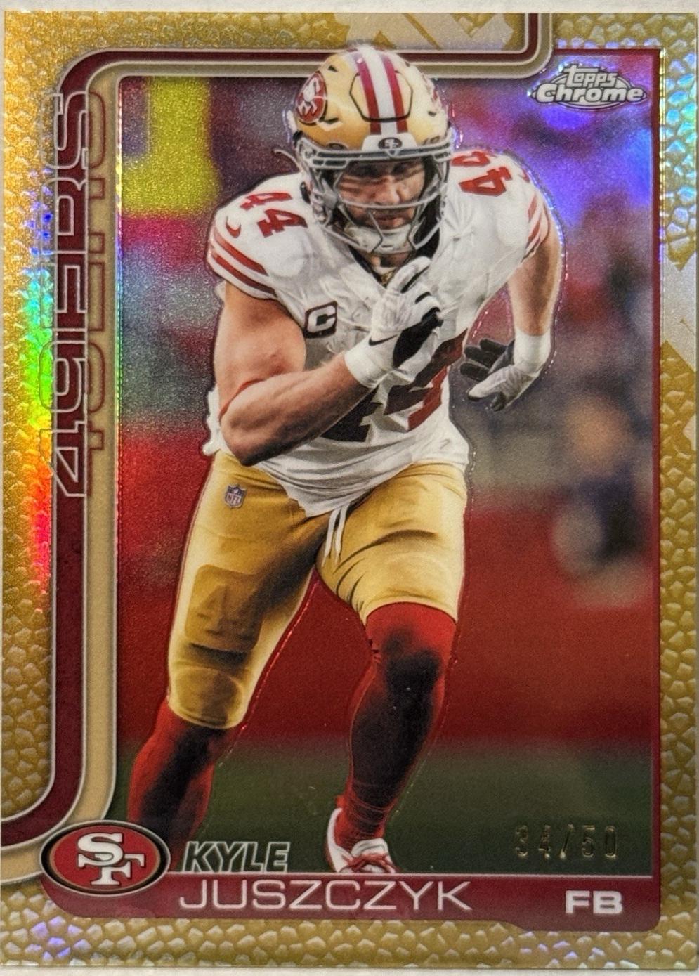 Kyle Juszczyk [Leather Gold] #270