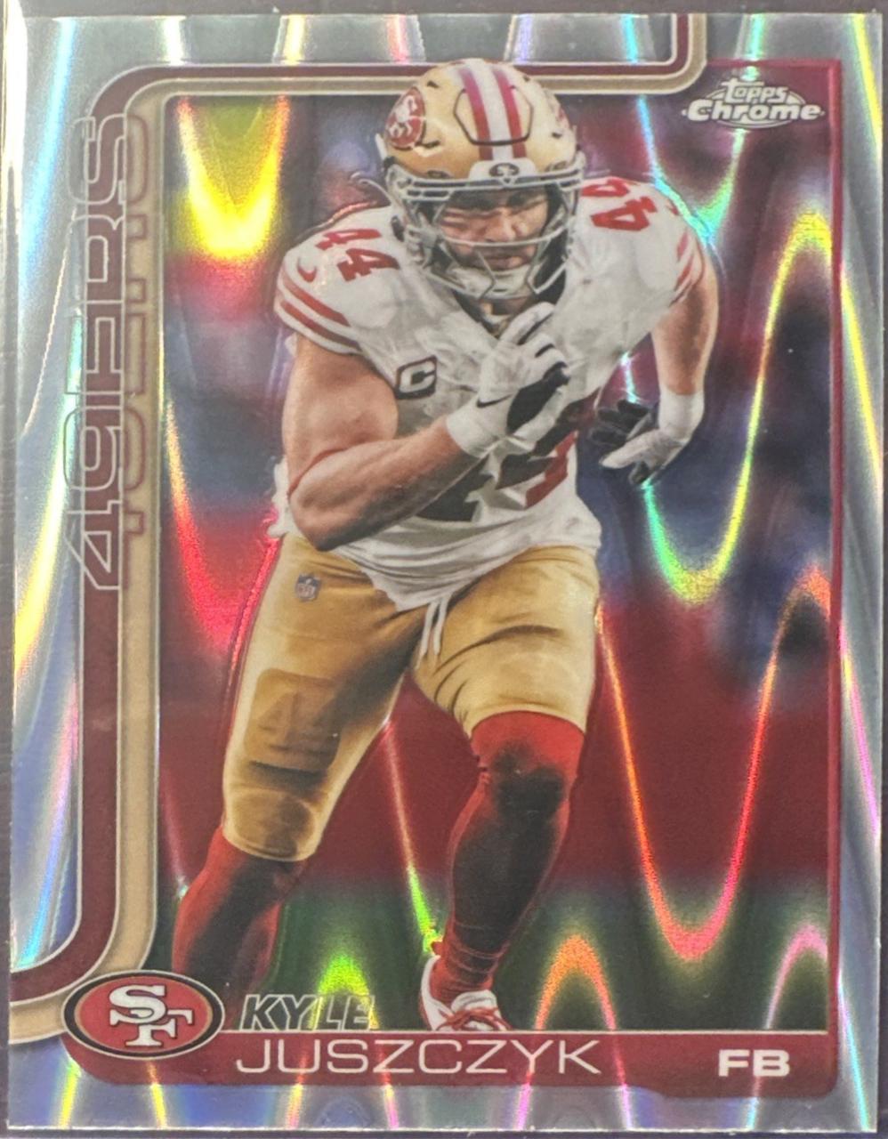 Kyle Juszczyk [Yellow Wave Refractor] #270