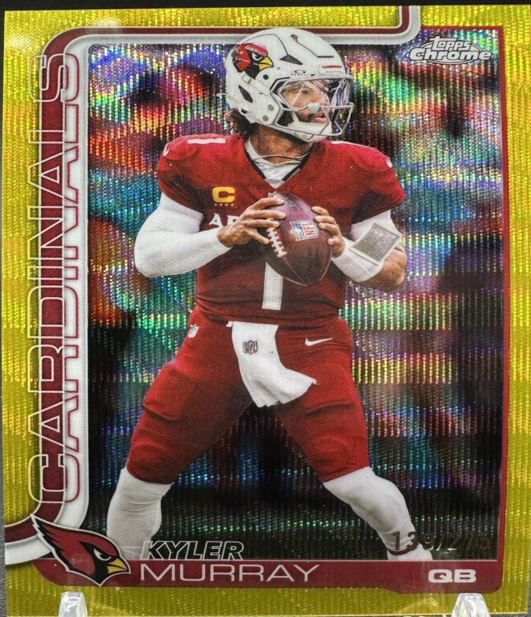 Kyler Murray [Yellow Wave Refractor] #5