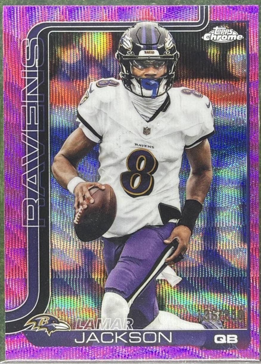 Lamar Jackson [Pink Wave] #24