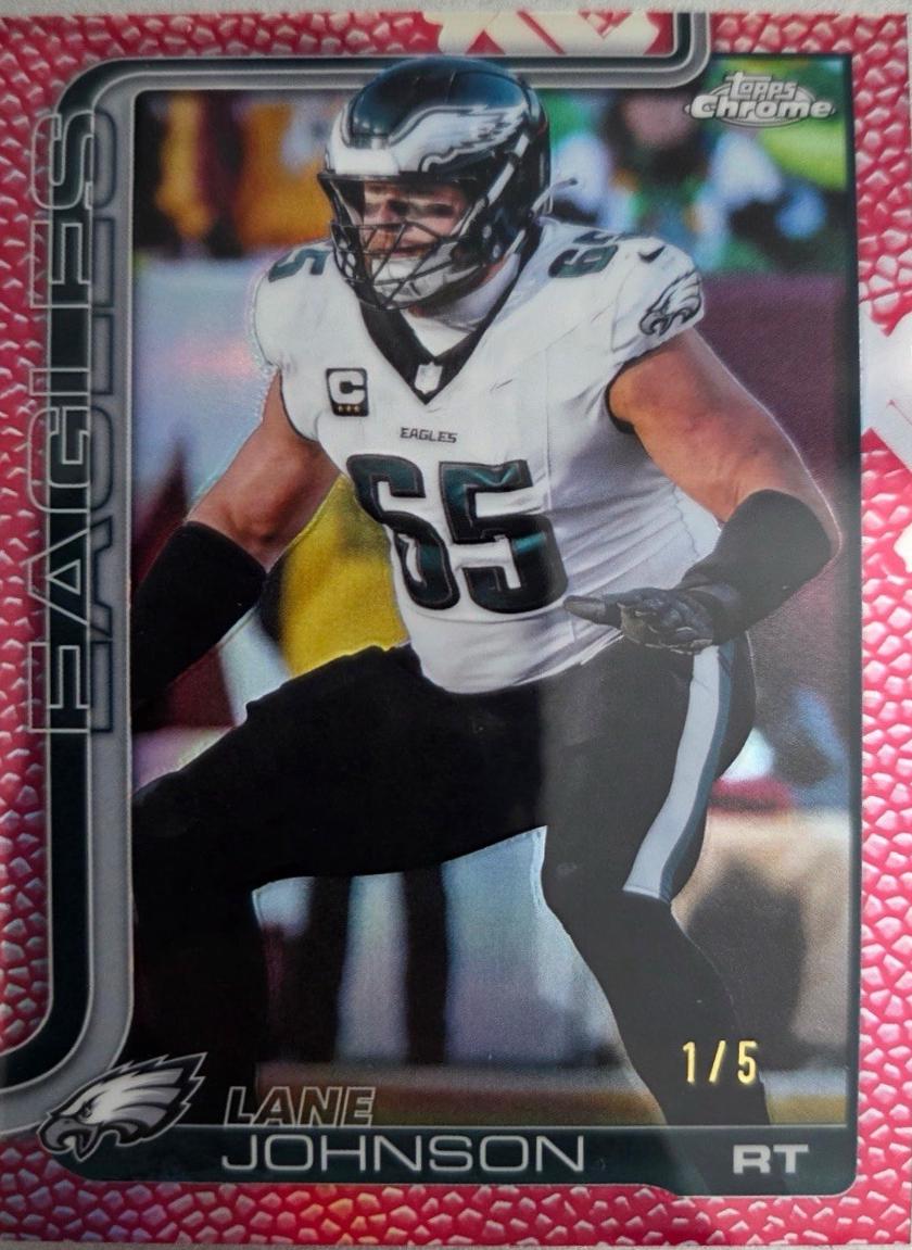 Lane Johnson [Leather Red] #246