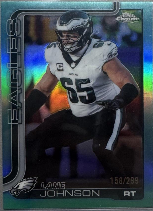 Lane Johnson [Teal Refractor] #246