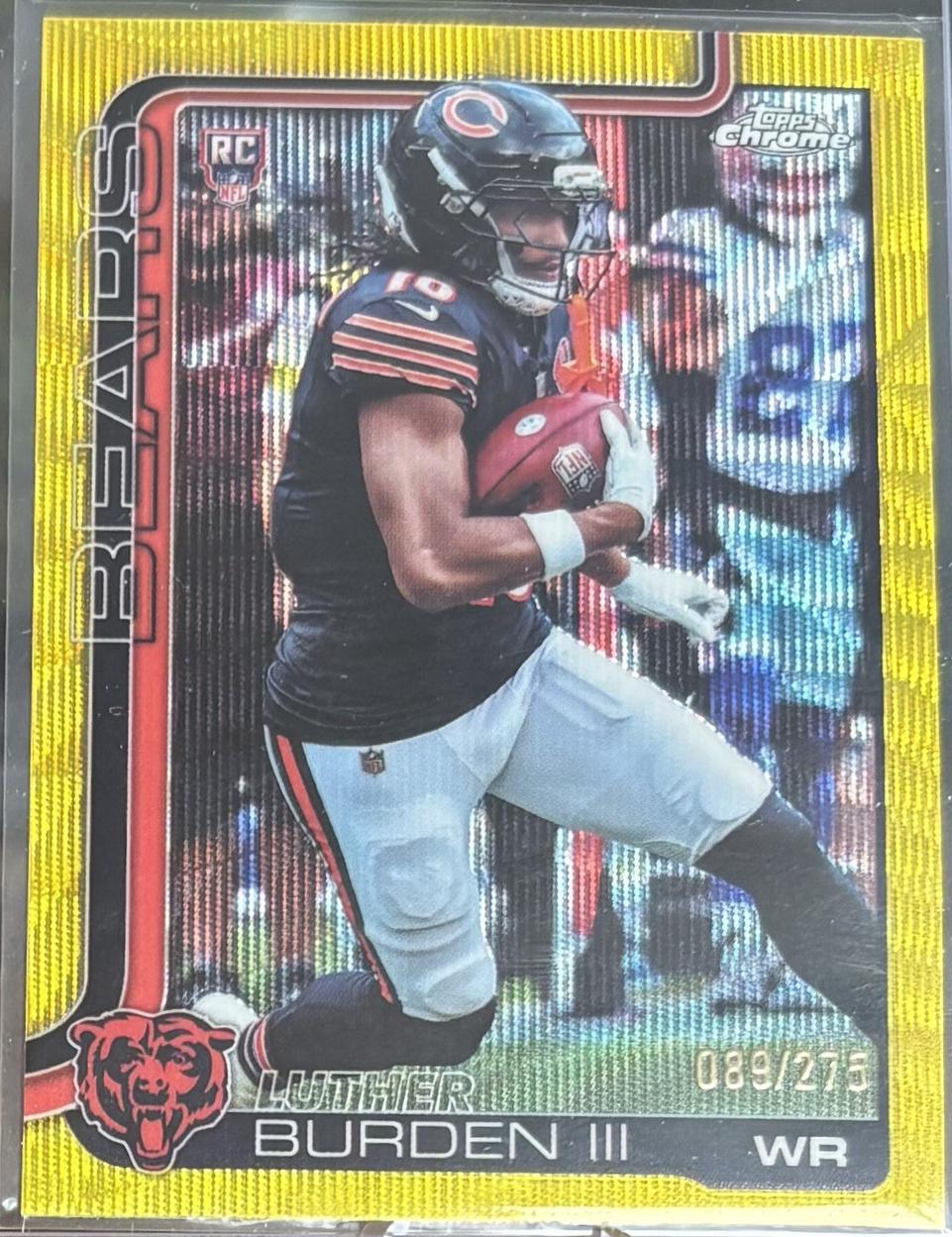 Luther Burden III [Yellow Wave Refractor] #334