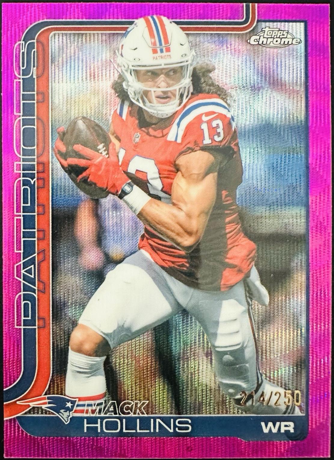 Mack Hollins [Pink Wave] #206