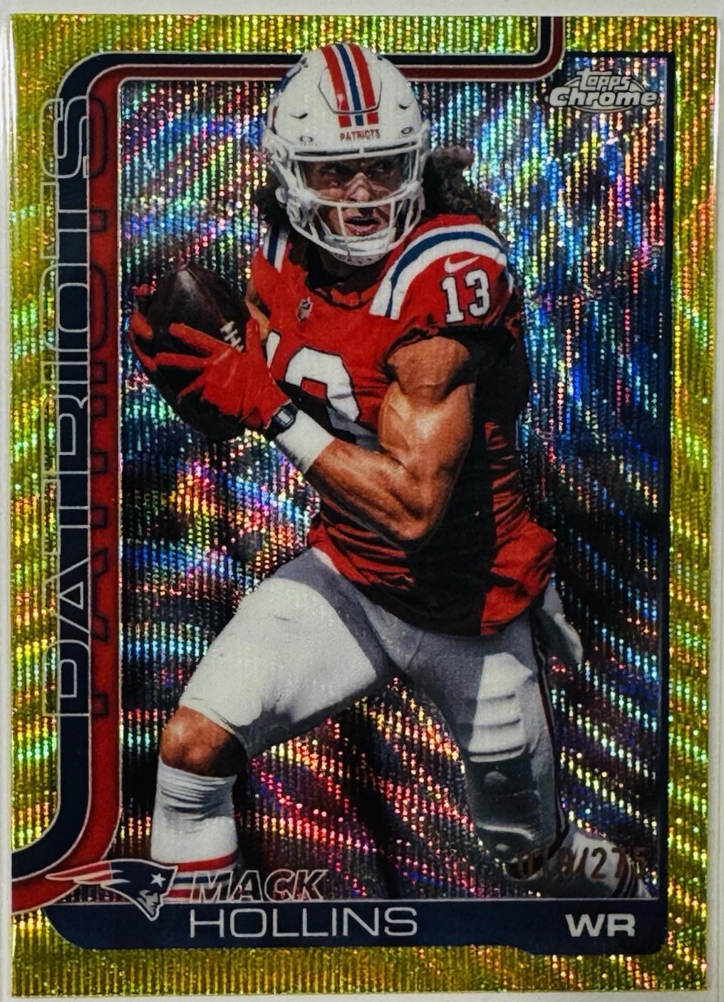 Mack Hollins [Yellow Wave Refractor] #206