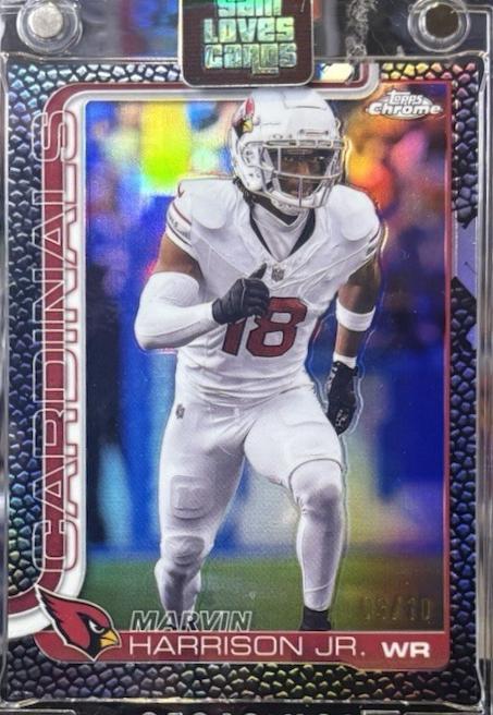 Marvin Harrison Jr. [Leather Black] #1