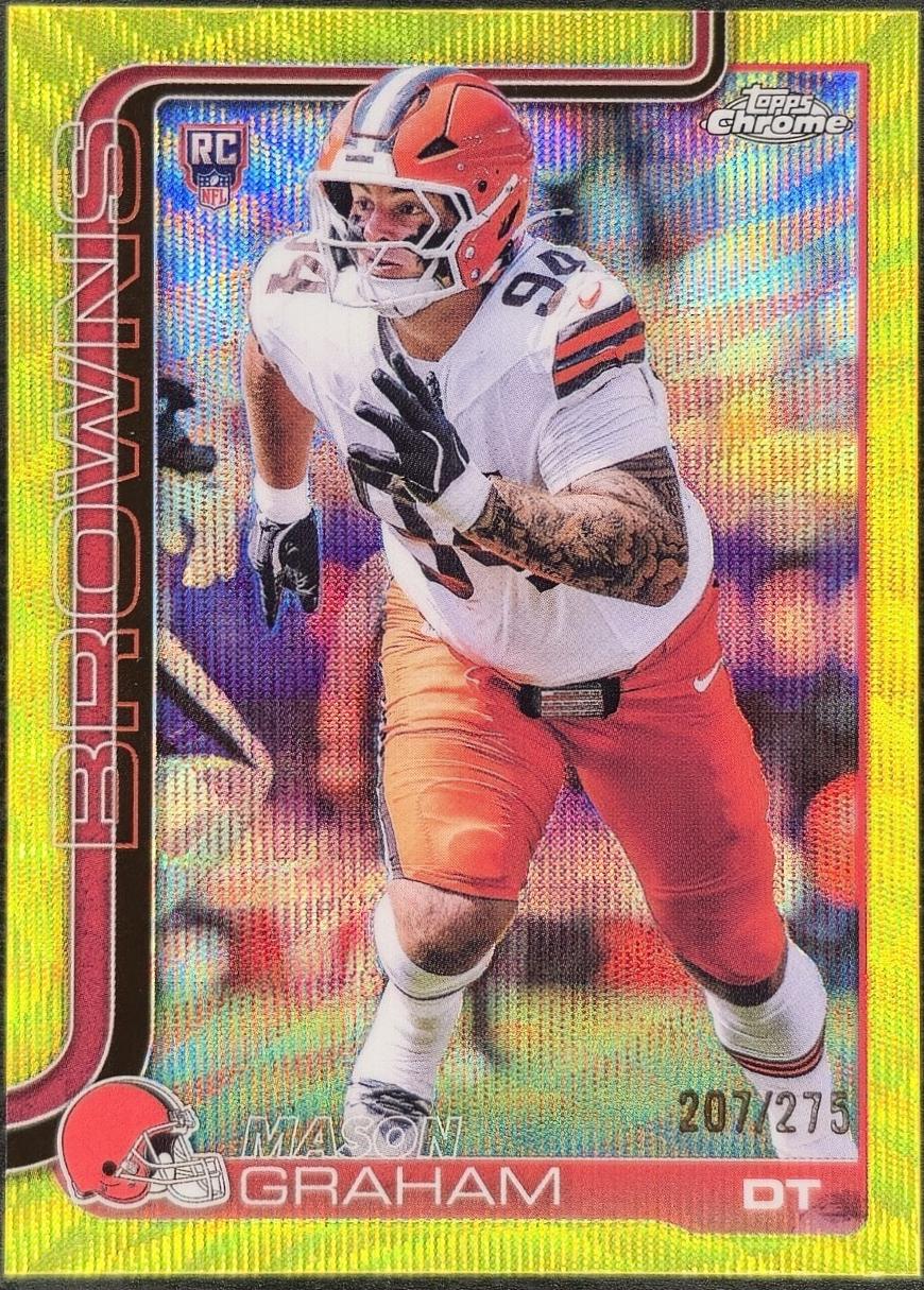 Mason Graham [Yellow Wave Refractor] #302
