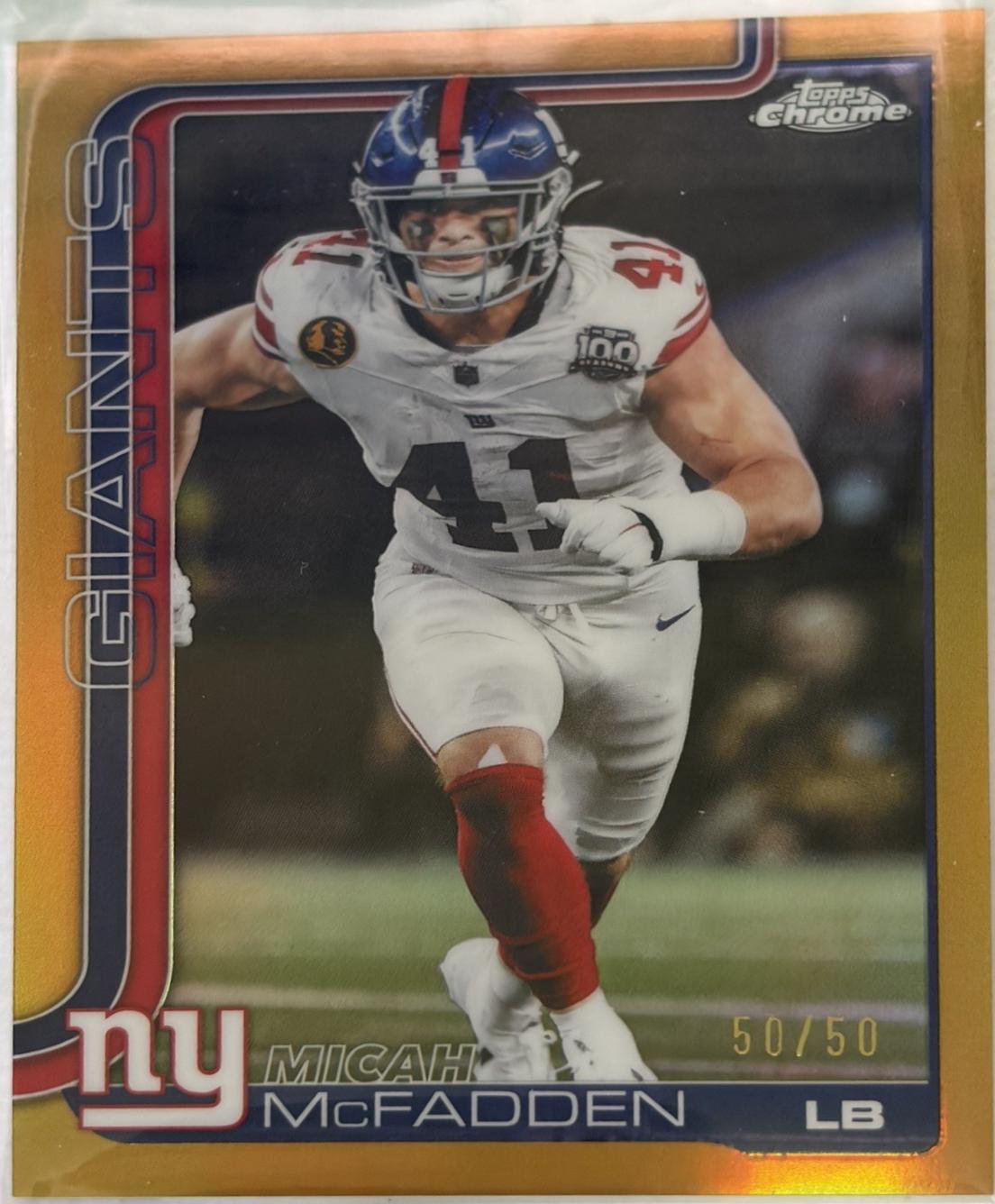 Micah McFadden [Gold Refractor] #232