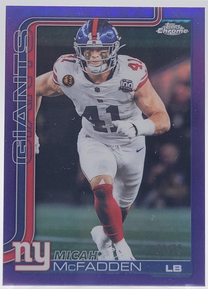 Micah McFadden [Purple Refractor] #232