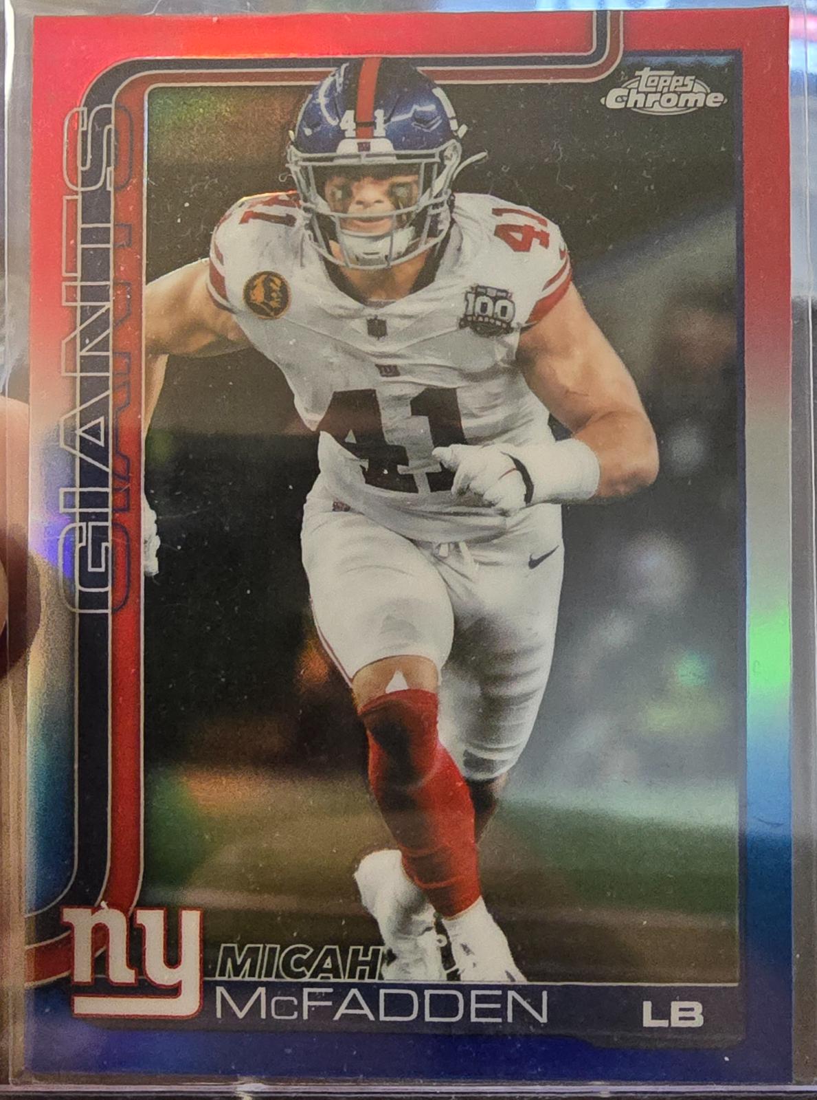 Micah McFadden [Red White Blue Refractor] #232