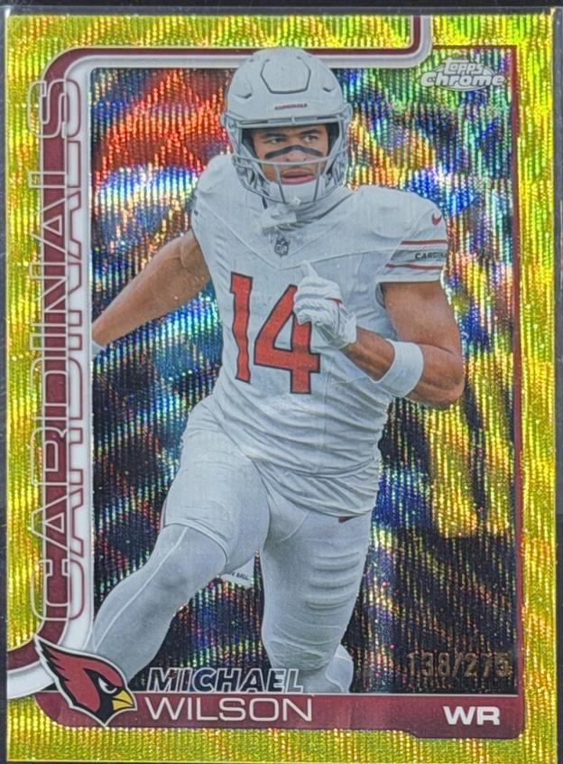Michael Wilson [Yellow Wave Refractor] #2