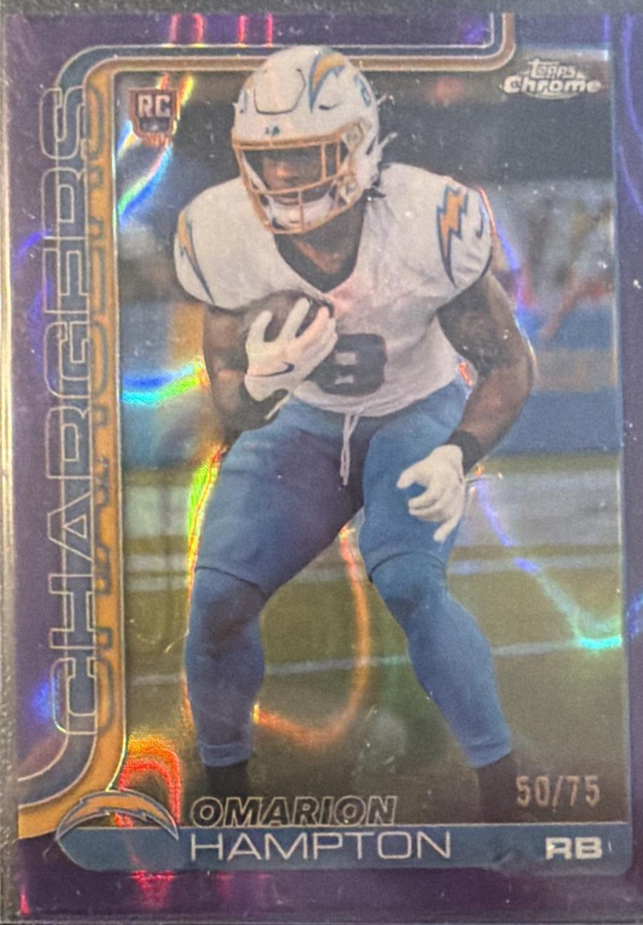 Omarion Hampton [Purple Lava] #324