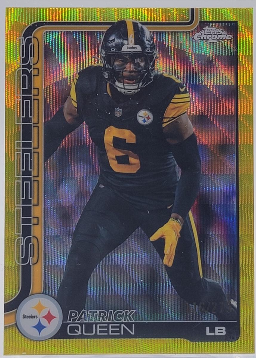 Patrick Queen [Yellow Wave Refractor] #260