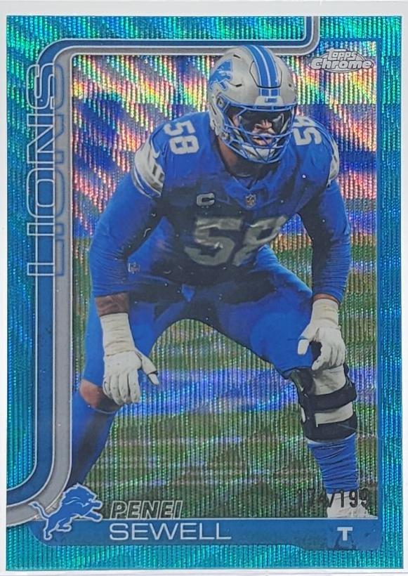 Penei Sewell [Aqua Wave Refractor] #99