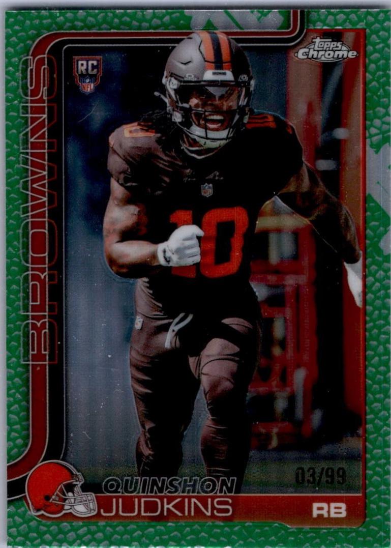 Quinshon Judkins [Green Refractor] #325