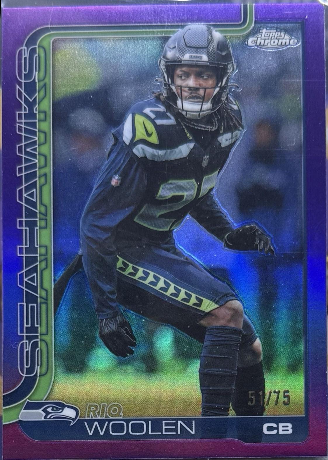 Riq Woolen [Purple Wave Refractor] #278