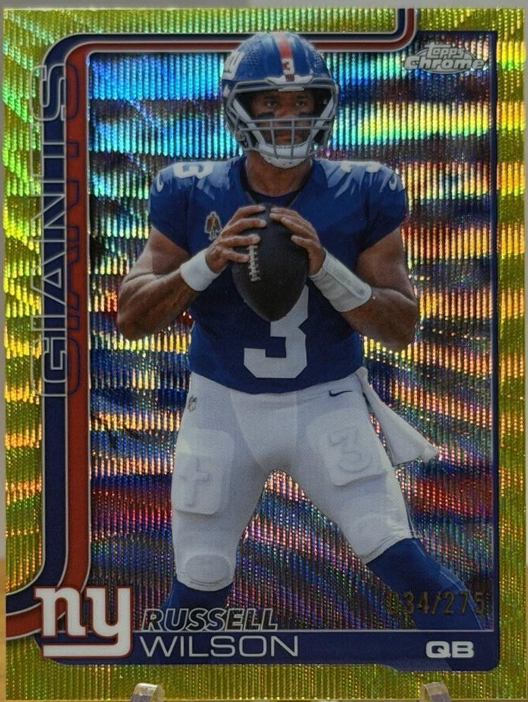 Russell Wilson [Purple Wave Refractor] #229