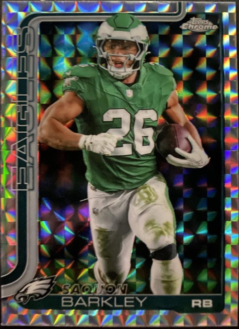 Saquon Barkley [Geometric Refractor] #248