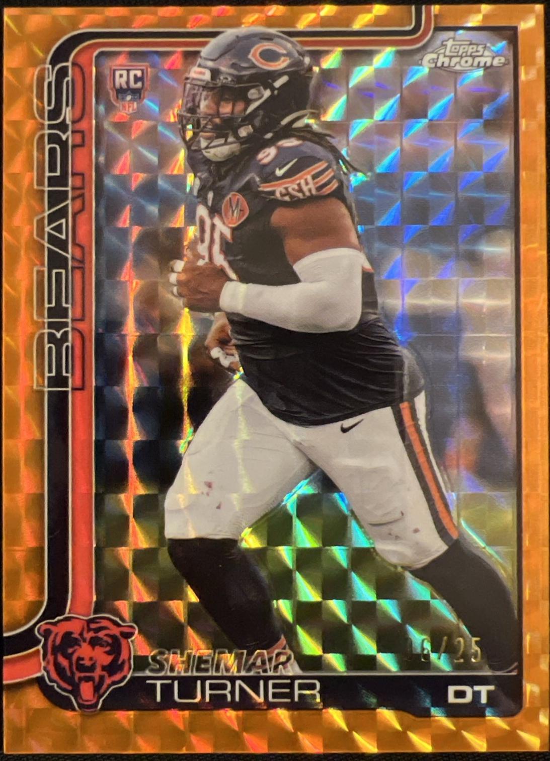 Shemar Turner [Orange Geometric Refractor] #303