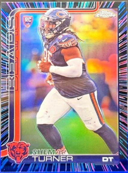 Shemar Turner [Tie Dye Geometric Refractor] #303