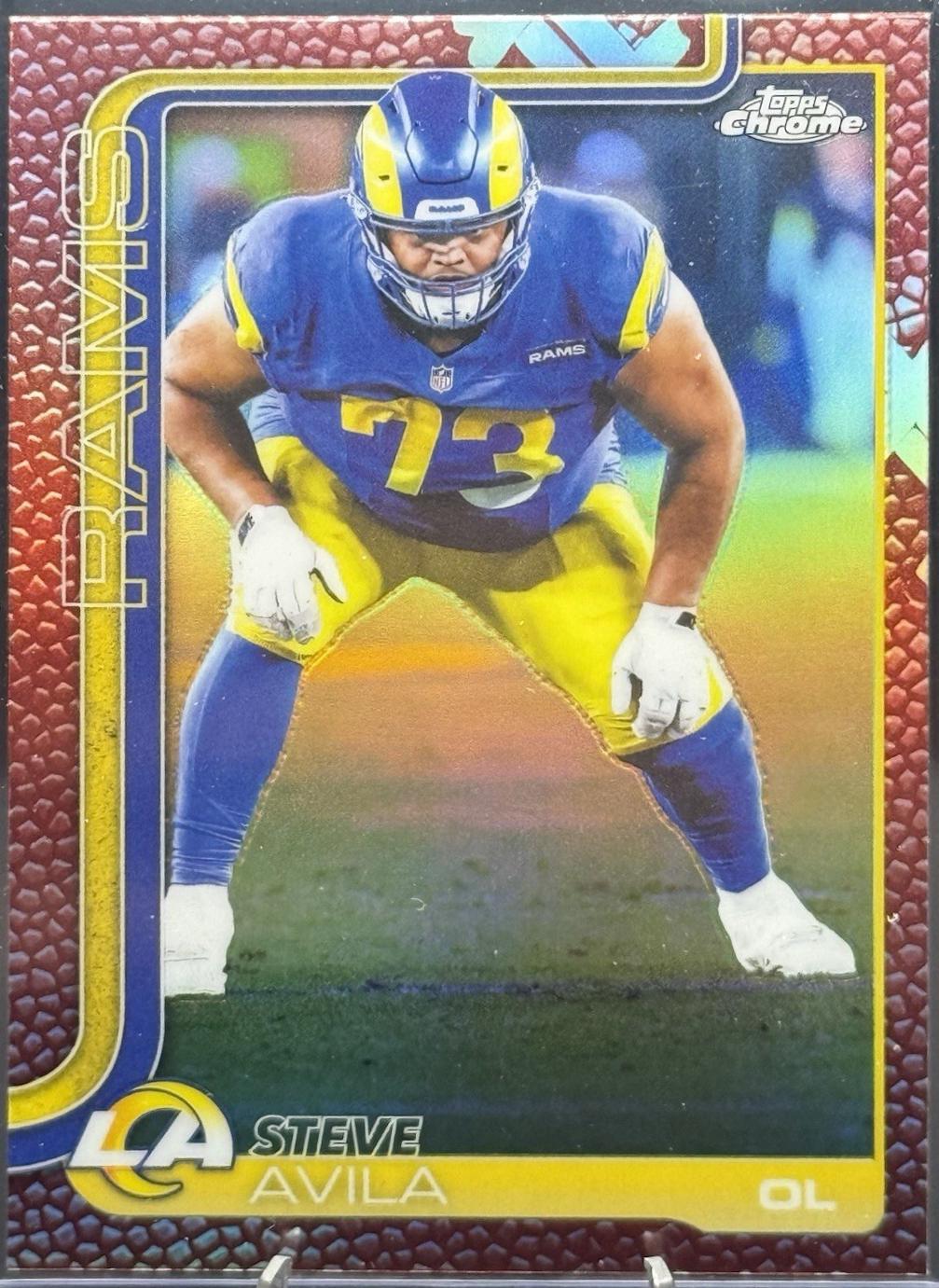 Steve Avila [Leather Refractor] #170