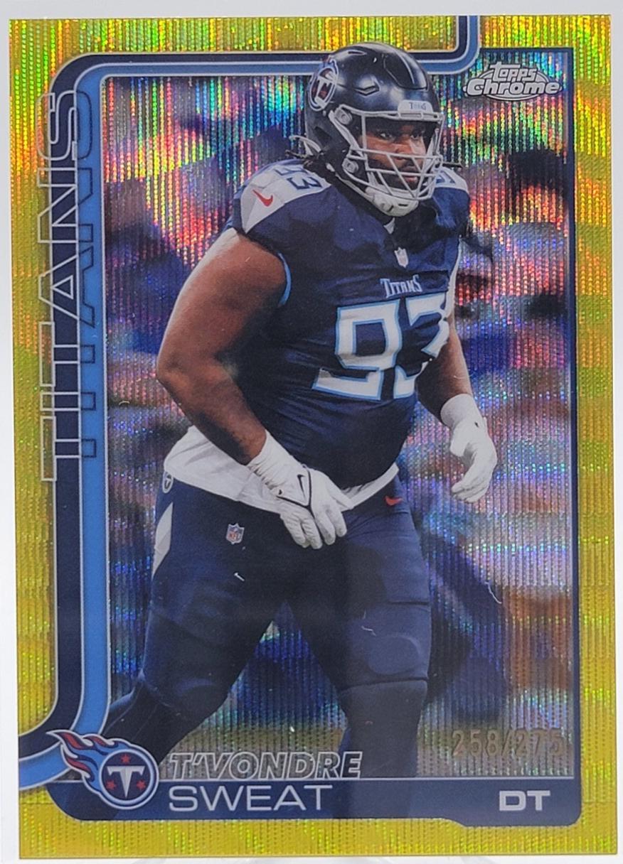 T'Vondre Sweat [Yellow Wave Refractor] #292