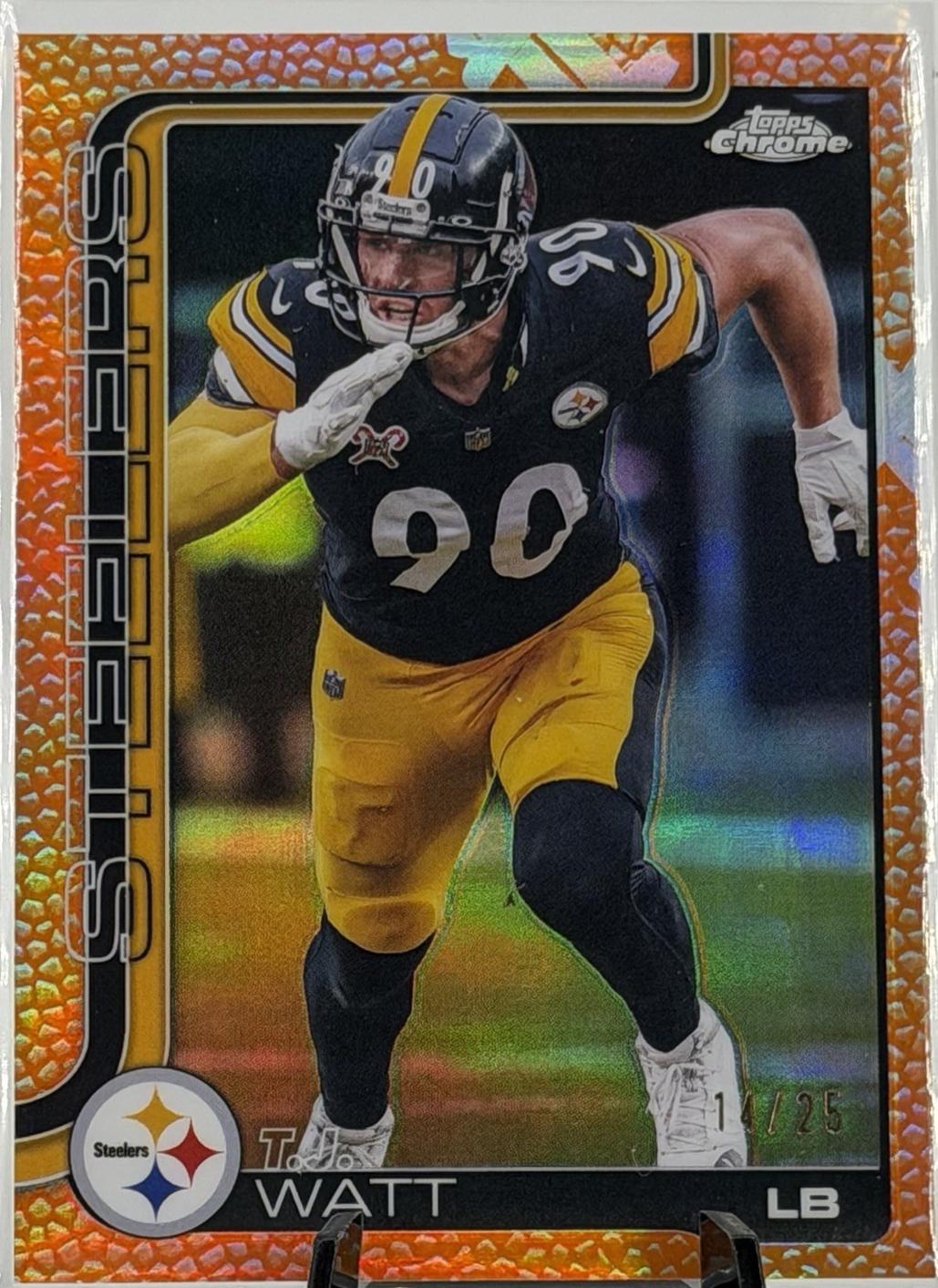 T.J. Watt [Leather Orange] #258