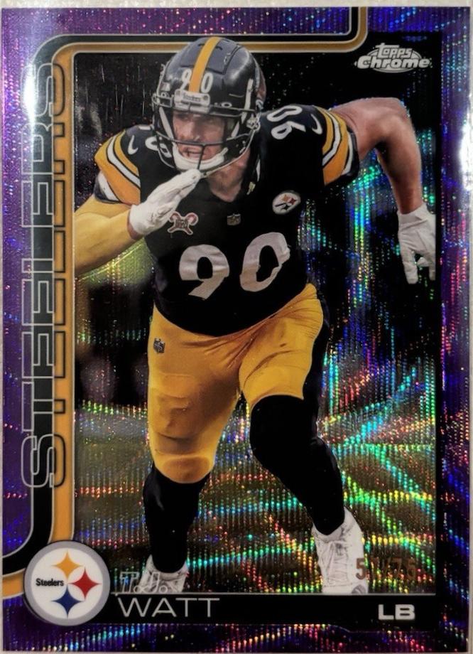 T.J. Watt [Purple Wave Refractor] #258